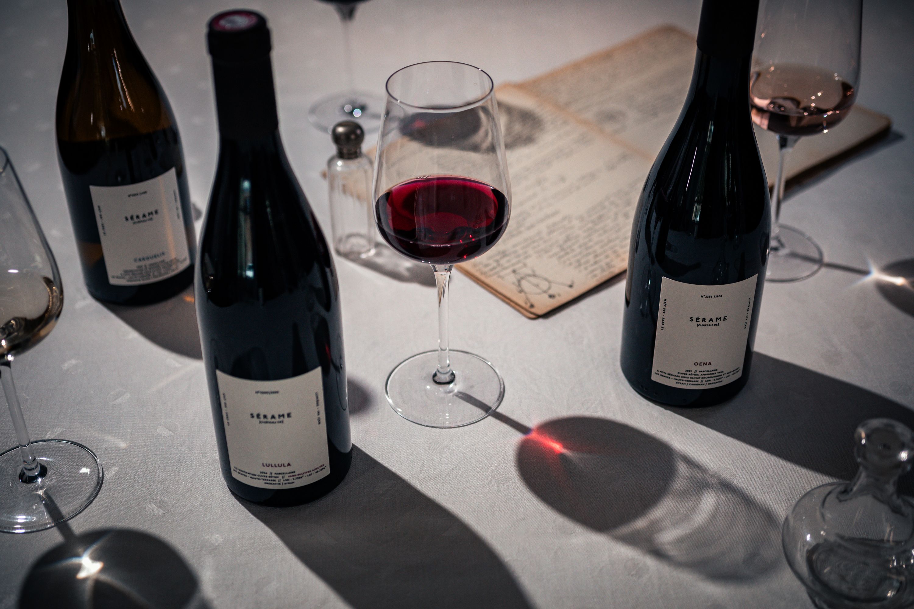 Vineyard rows from another angle